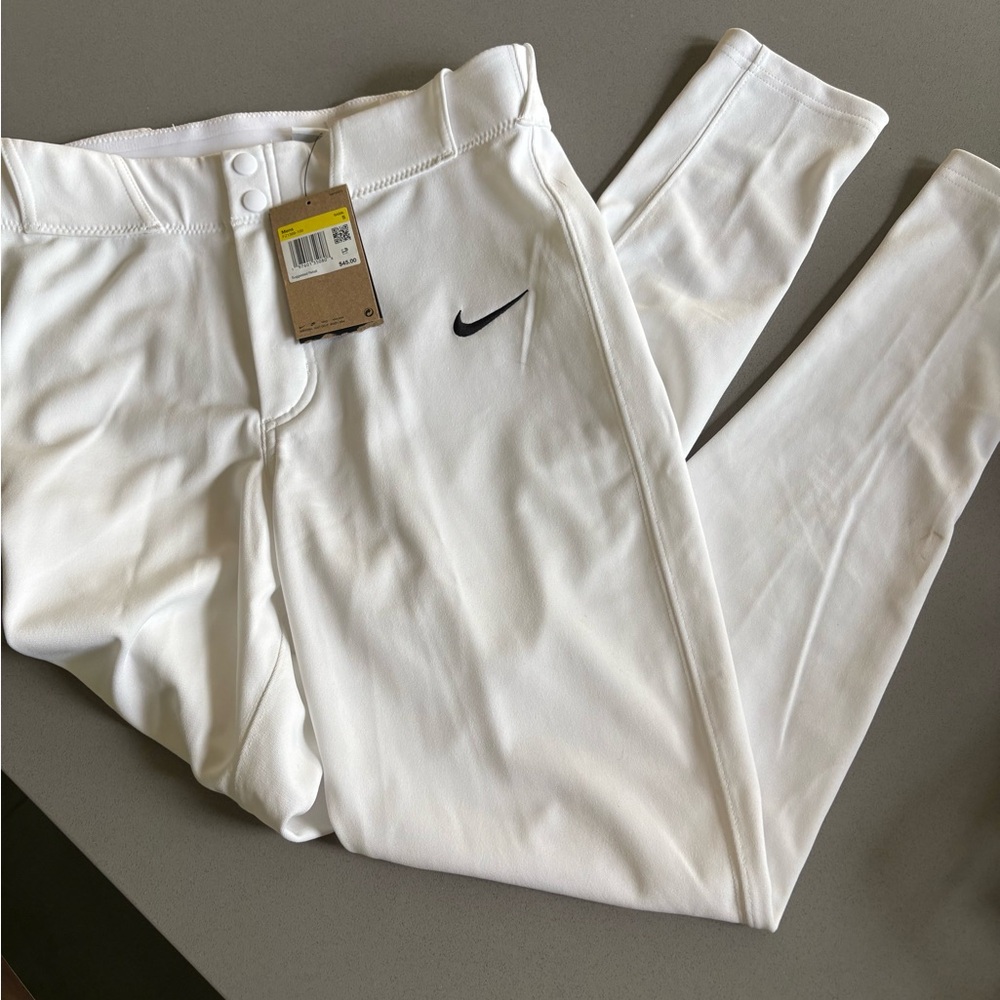 Nike White Athletic Leggings